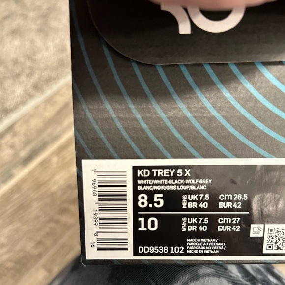 EUC Nike KD Trey 5 X Men’s Basketball Shoes - Picture 10 of 10